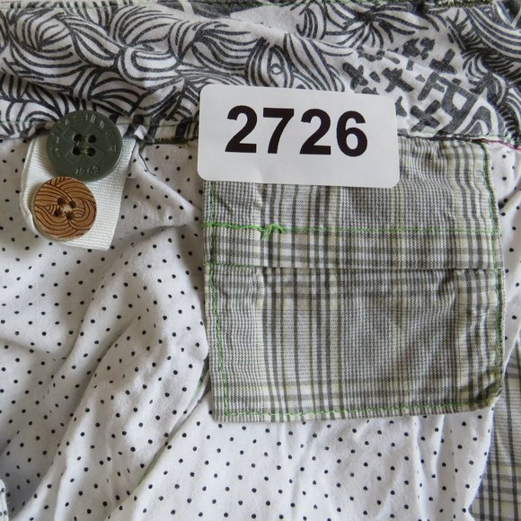 Quicksilver* Men's 1.5" Belt‎ Loop Multipocketed Plaid Bermuda Shorts~ Size 36 - Picture 4 of 14